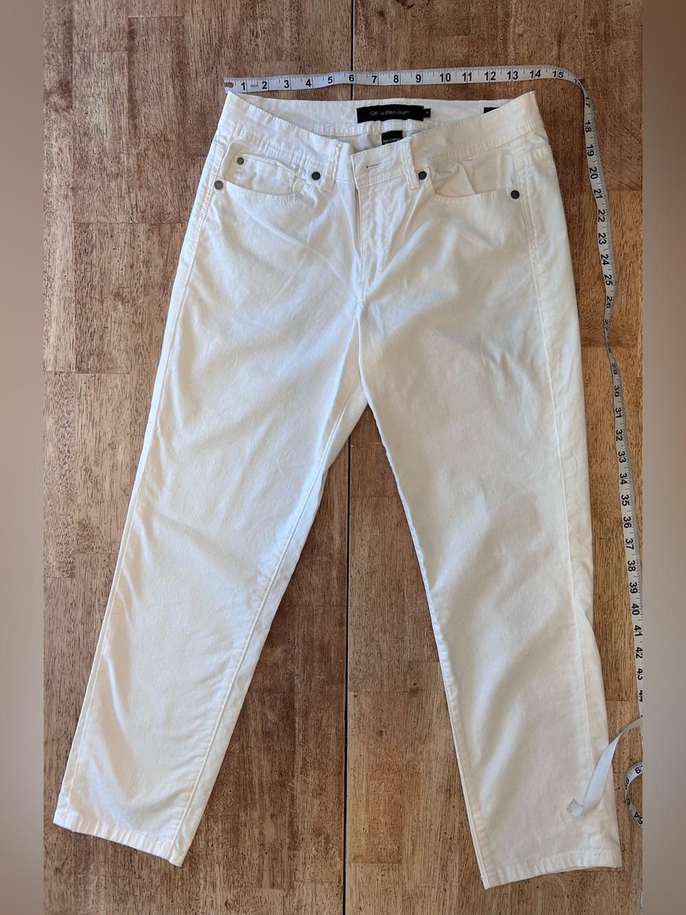 Calvin Klein Jeans White skinny Pants